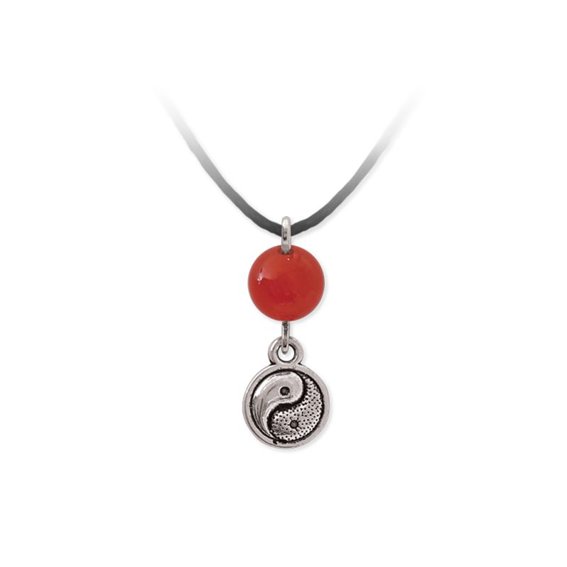Collier En Pierres Naturelles De Cornaline - Perles Rondes Orange - Longueur 50 Cm - Neuf Avec étiquettes