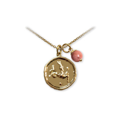 Collier Capricorne - Rhodonite