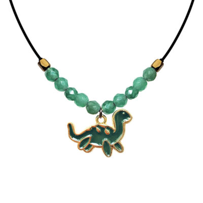 Collier Aventurine - Le Dinosaure