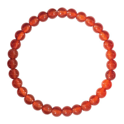 Bracelet Cornaline - Grand modèle