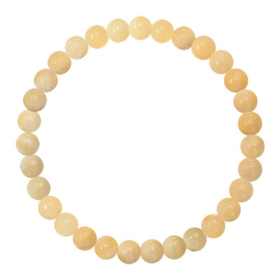 Bracelet Calcite Miel - Grand modèle