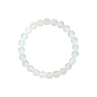 Bracelet Agate Blanche - Petit modèle